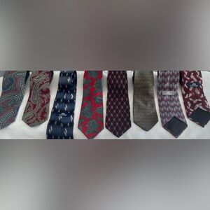 08 Stanford Silk Nautical Ties  in Black by M.LaHart